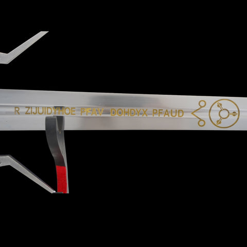 SWAZ-1006 Swordier  Medieval Fantasy Longsword Replica with Scabbard – 117cm Two-Handed Knight Sword for Collectors and Cosplay