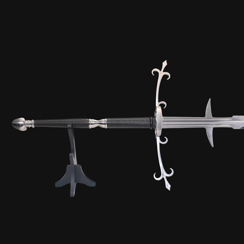 SWMZ-1014 Swordier Zweihänder – 1.8M (70.8") German Greatsword | 60Si2Mn Spring Steel, Hand-Forged Sharp Replica