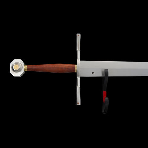 SWMZ-1040 Swordier Medieval Knight Longsword Classic Two Handed Style Sword with Scabbard