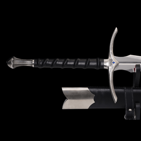 SWM-1040 Swordier Glamdring Replica Sword – Functional Lord of the Rings Sword | Spring Steel, Battle Ready, Sharpened Blade