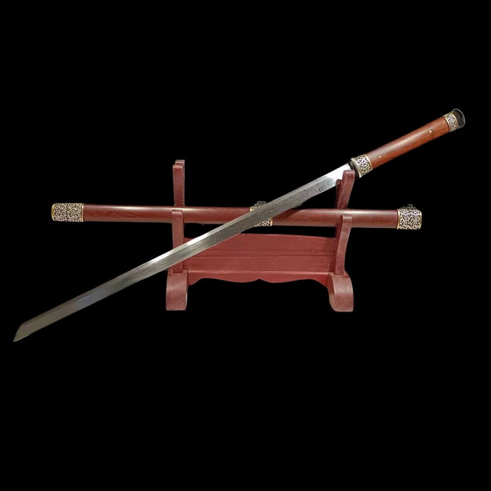 SWC-1004 Swordier Huan Shou Tang Dao (Red Scabbard) Chinese Sword
