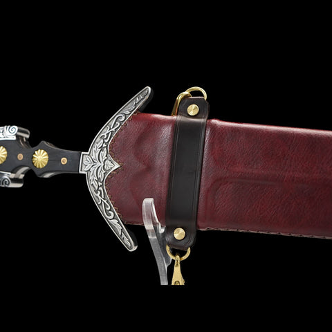 SWMZ-1036 Swordier Cinquedea Sword Renaissance Italian Short Sword Replica