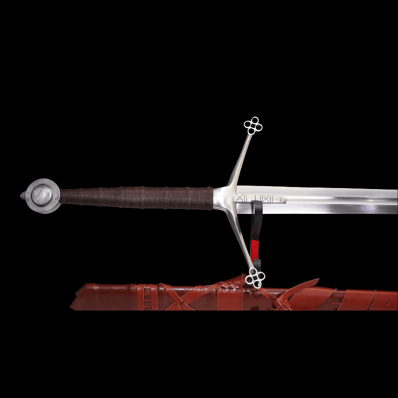 SWM-1041 Swordier Scottish Claymore – Battle Ready 65Mn Spring Steel Greatsword with Woodcore Scabbard