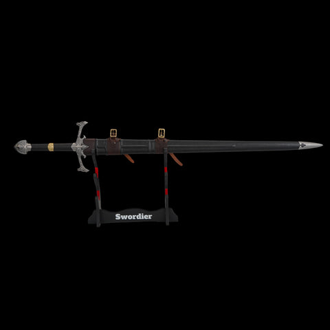 SWA-1019 Swordier Medieval Fantasy Knight Sword Replica – 112cm Double-Handed Collector Sword with Crossguard