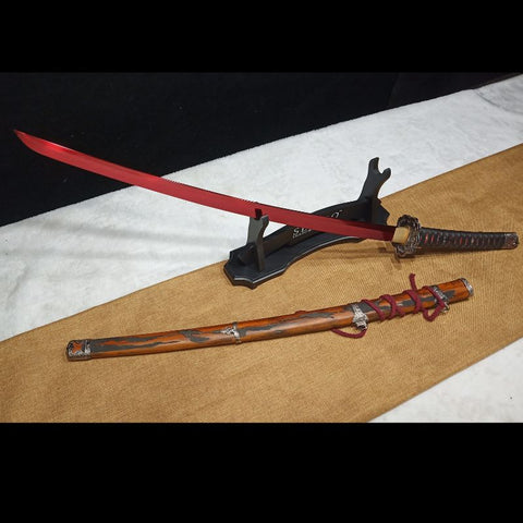 SWA-1007 Swordier Sekiro: Shadows Die Twice Replica 40.55" Alloy Fittings Red Blade Katana