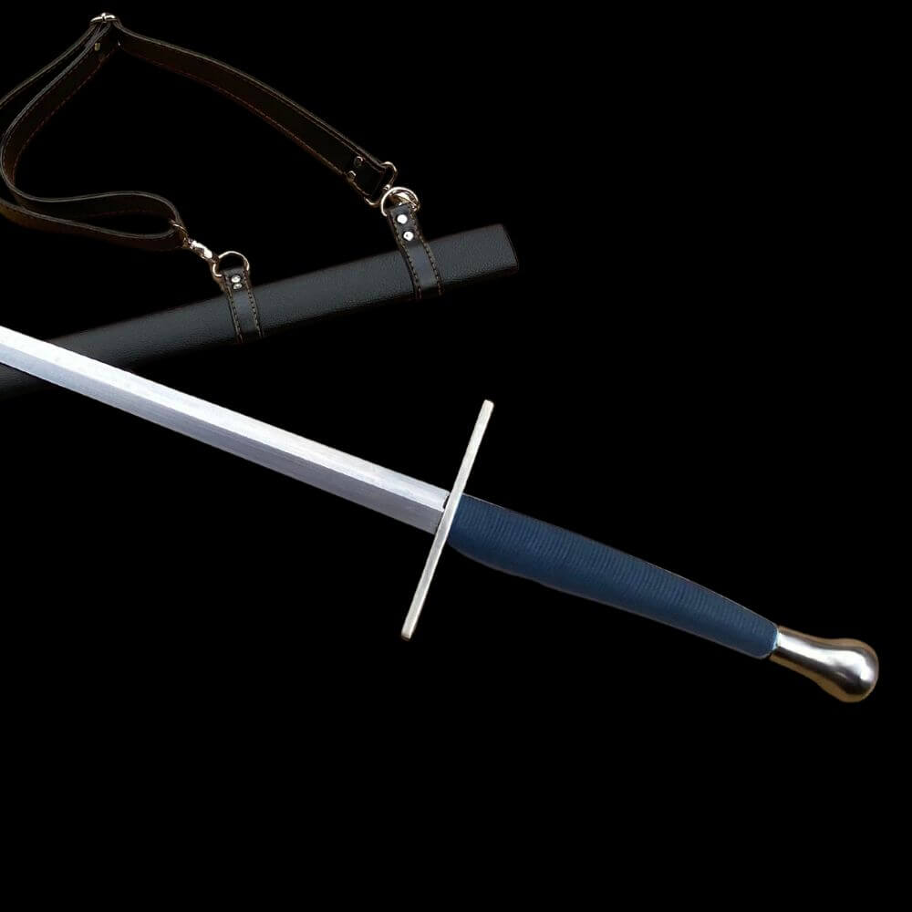 SWM-1012 Swordier 47“ Bastard Sword Spring Steel Disc Shaped European Sword