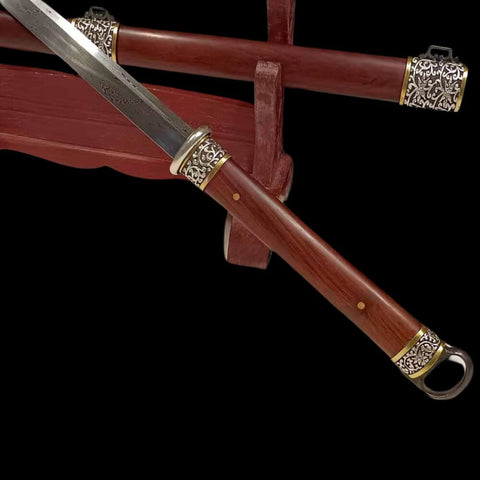 SWC-1004 Swordier Huan Shou Tang Dao (Red Scabbard) Chinese Sword