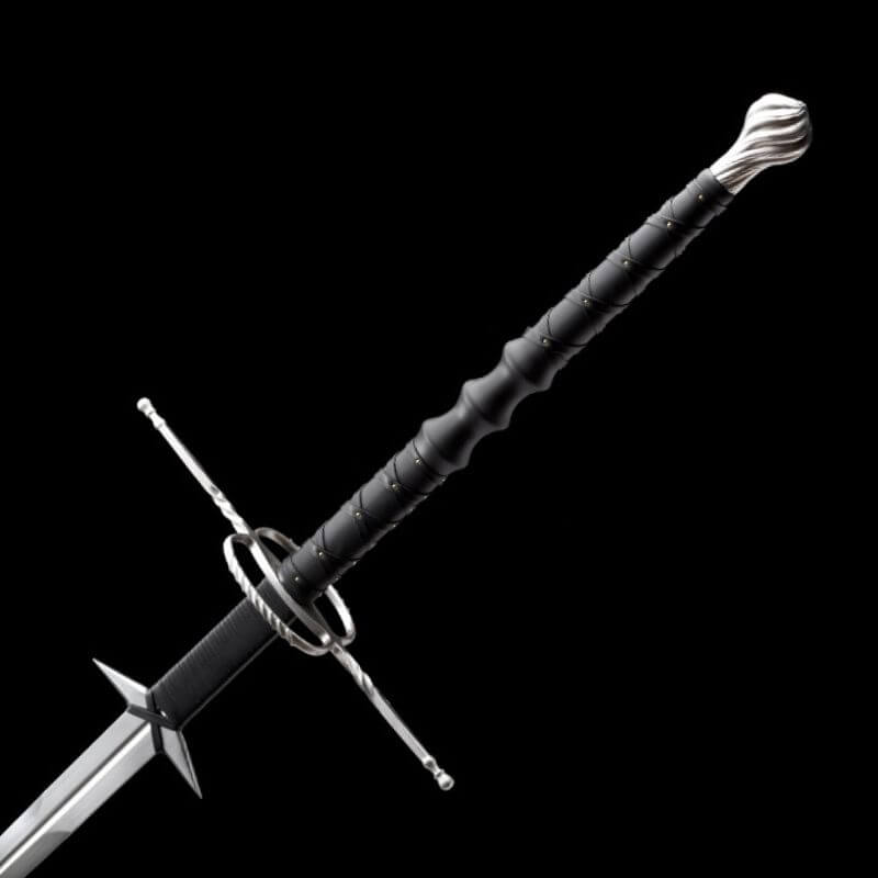 SWM-1039 Swordier "Zweihänder" German Longsword – Battle Ready Spring Steel Blade