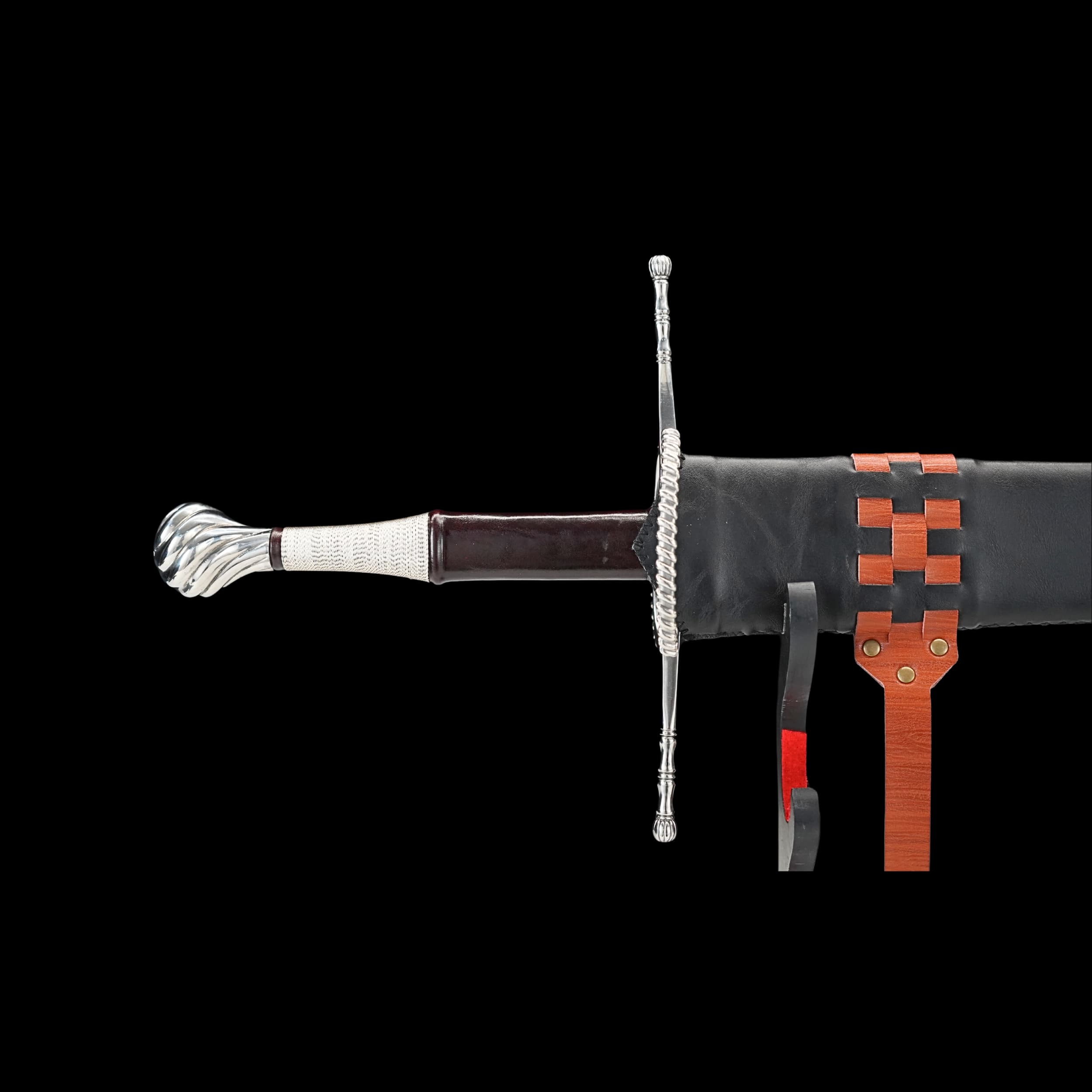 SWMZ-1016 Swordier Upgraded Type XVIIIc Longsword 2.0 – Upgraded Diamond-Section Blade with Double Ring Guard