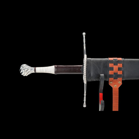 SWMZ-1016 Swordier Upgraded Type XVIIIc Longsword 2.0 – Upgraded Diamond-Section Blade with Double Ring Guard