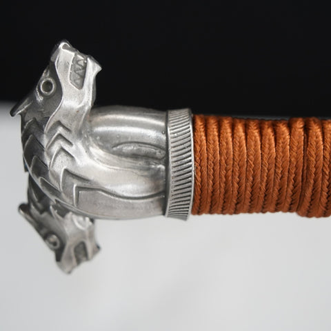SWAZ-1006 Swordier  Medieval Fantasy Longsword Replica with Scabbard – 117cm Two-Handed Knight Sword for Collectors and Cosplay