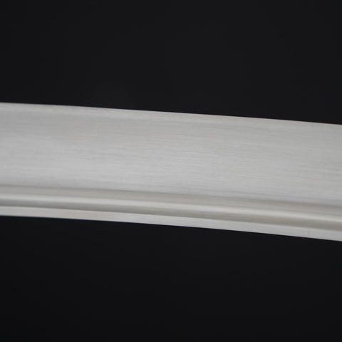 White crown molding on a black background